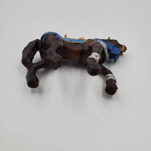 Papo War Horse Figure Blue 5" 2006 - Picture 6 of 7